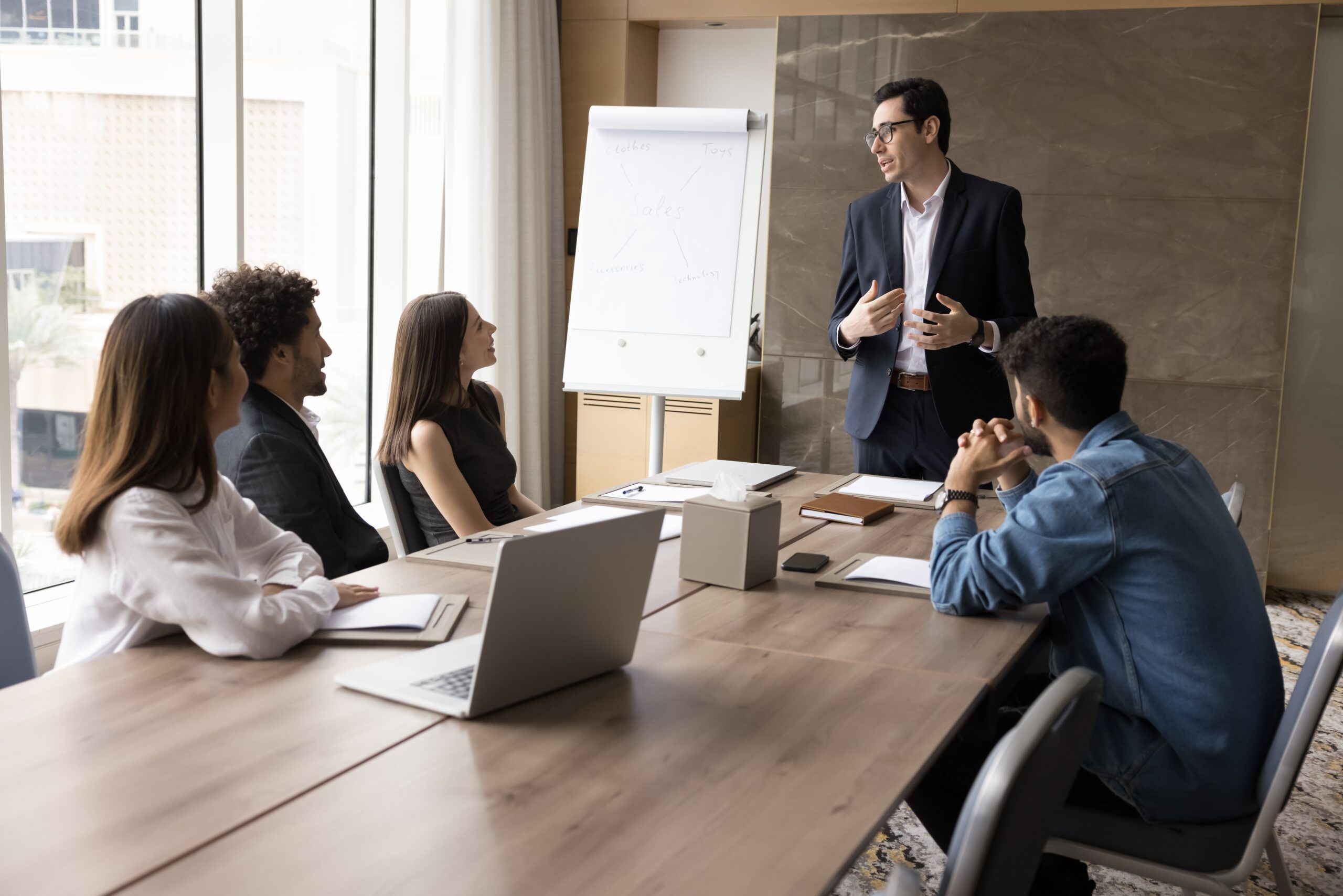 líderes empresariales